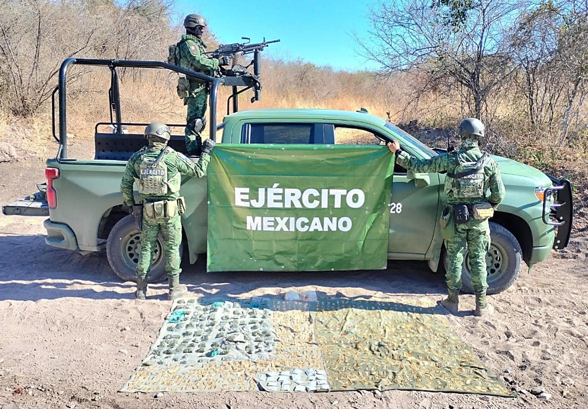 Mexican Army in Sinaloa, Mexico